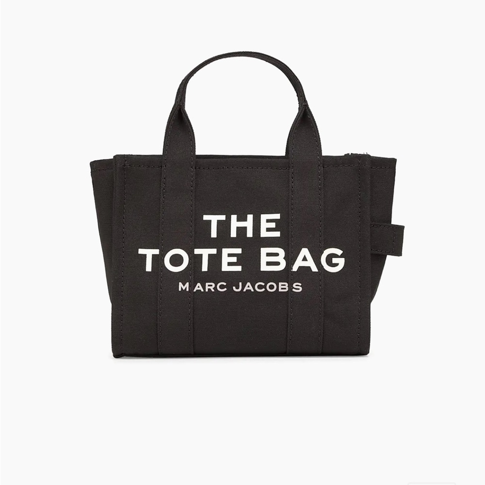 Marc Jacobs Black The Small Tote - SEE EXTRA ADDED STRAP